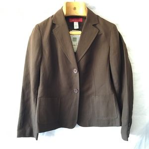 ANNE KLEIN 2-PC SUIT JACKET & LONG SKIRT SIZE 12P